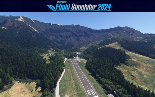 Improvement of the aerial around Megève Airport