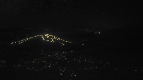Levi Skiresort lights [near EFKT]