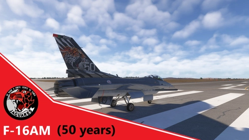FAP | Portuguese Air Force | F16AM 15105 (50 years of "Jaguares") | SC Designs F-16