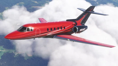 N864BF - FlightFX Hawker 800XP (Dynamic Registration)