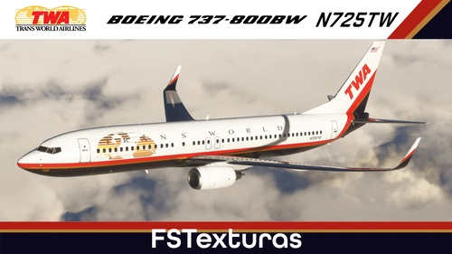 Trans World Airlines | PMDG 737-800BW | N725TW