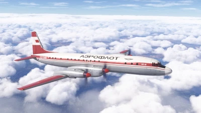 Il-18D Aeroflot USSR-75466