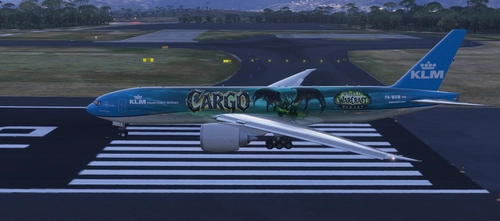 PMDG 777F  KLM WOW DH (fictional)