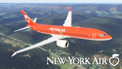 New York Air N63306 w/Cabin - iFly 737 MAX 8 [Fictional]