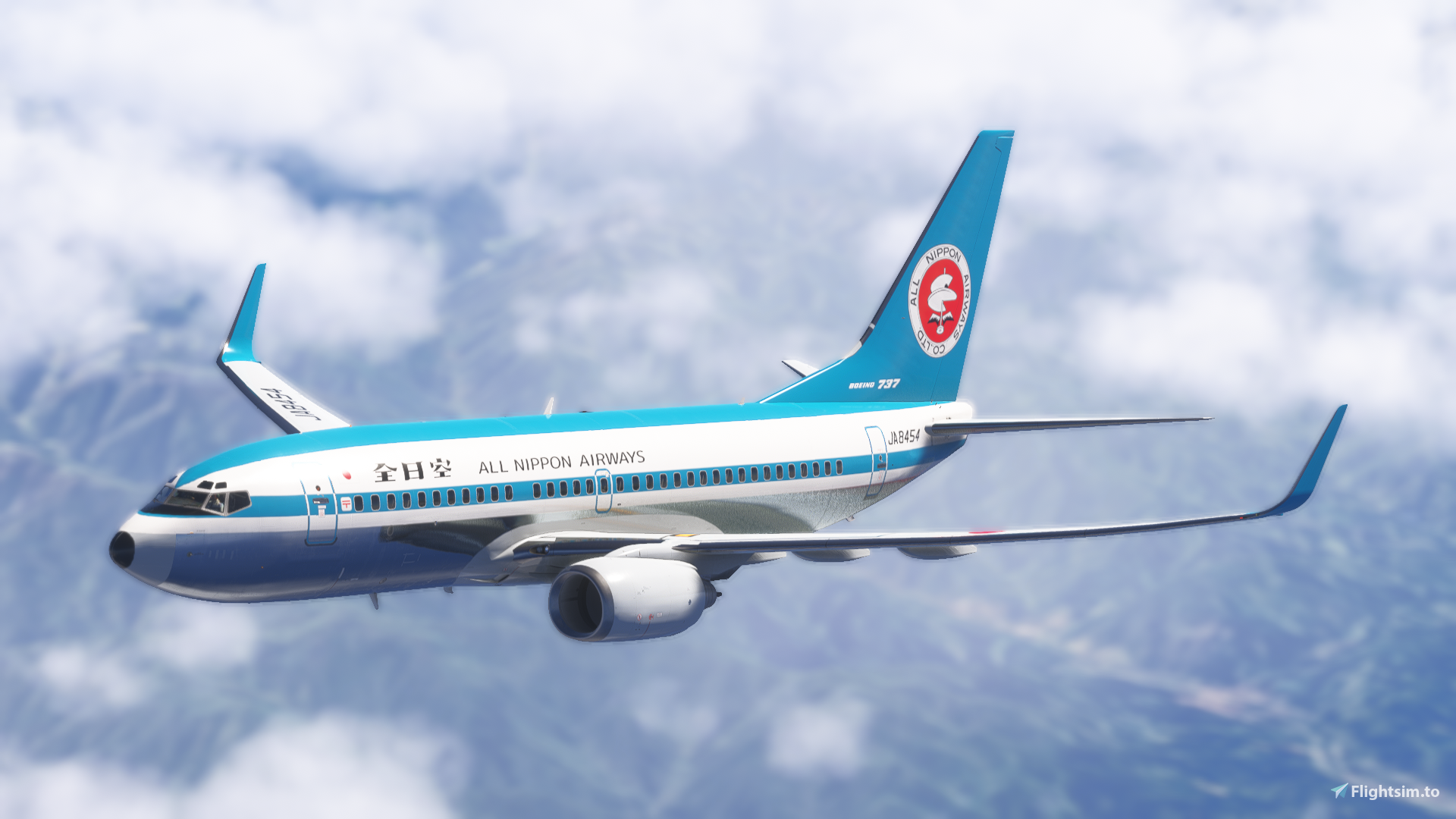 PMDG 737-700 All Nippon Airways Mohican JA8454 (Fictional