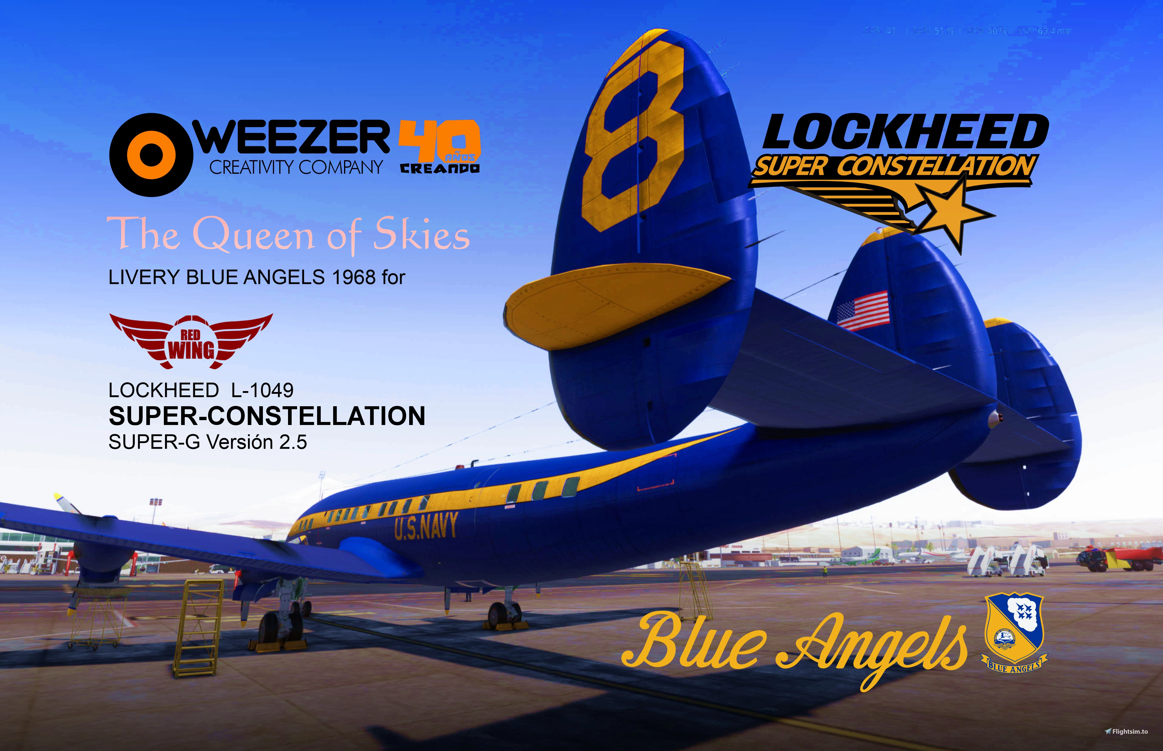 REDWING SIM L-1049 Liveries for MSFS | Flightsim.to