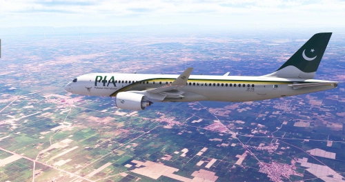 [A220-300] Pakistan International Airlines (PIA) Livery