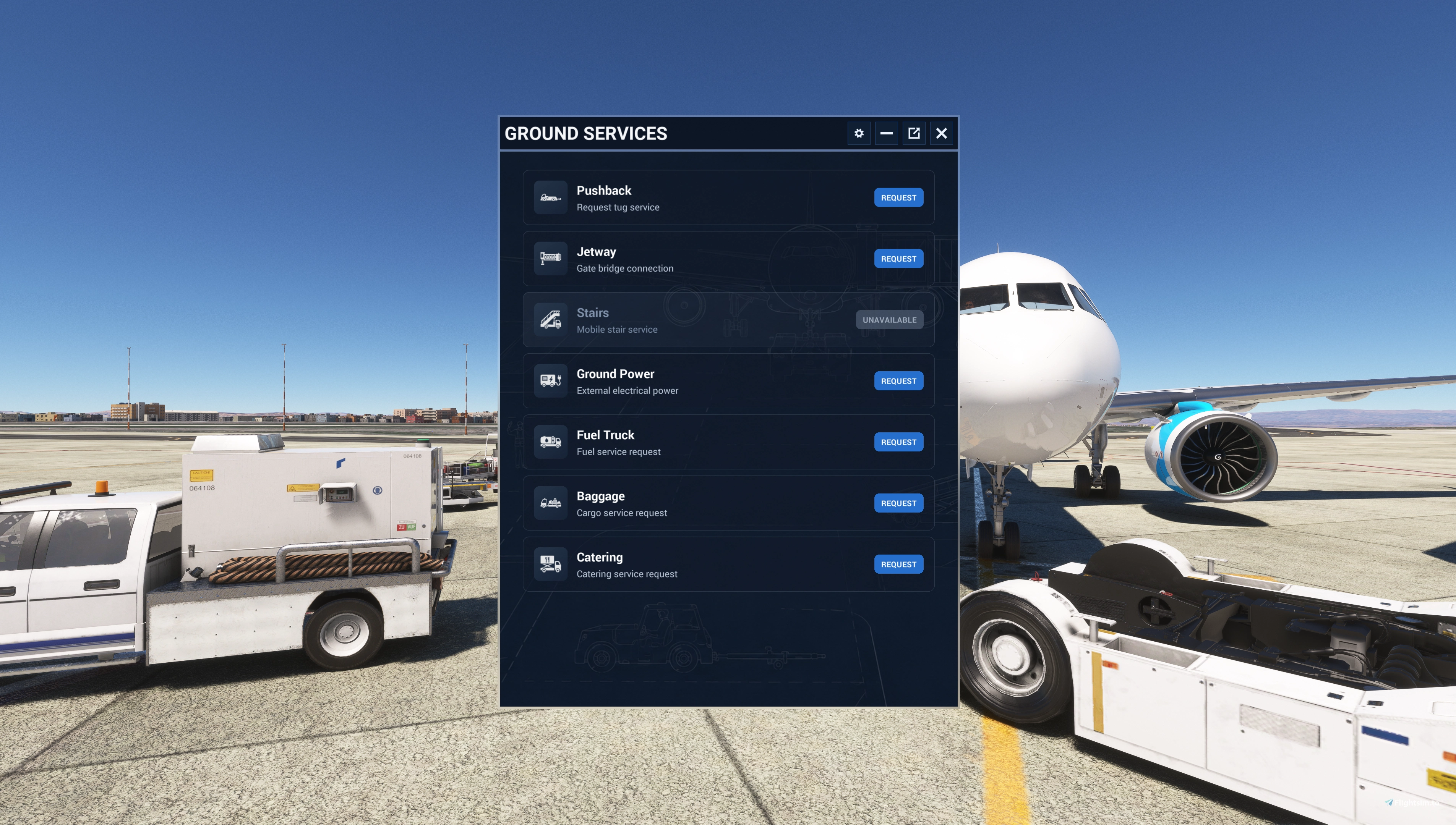Ground Services for MSFS2020
