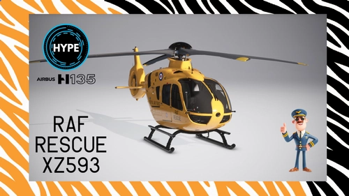 HPG AIRBUS H135 RAF RESCUE 'XZ593' (Fictional)