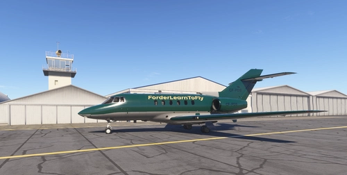 ForderLearnToFly Livery for the FlightFX Hawker 800XP