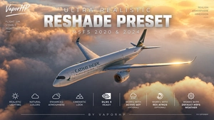 Ultra Realistic ReShade Preset | DLSS 5 Ready | MSFS 2020 & 2024 thumbnail 1