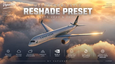Ultra Realistic ReShade Preset | DLSS 5 Ready | MSFS 2020 & 2024