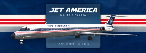 Jet America N778JA | MD-82 | Fly the Maddog 20th Anniversary | 8K