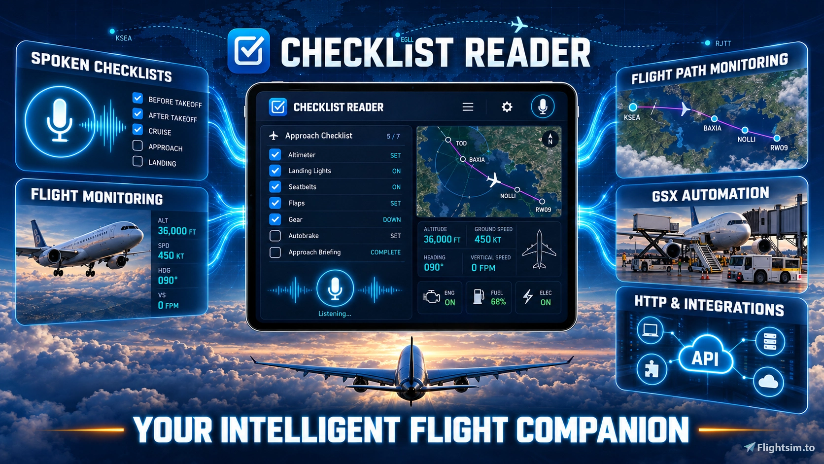Checklist Reader – Your Voice-Controlled Copilot for MSFS 2024 - Image 2