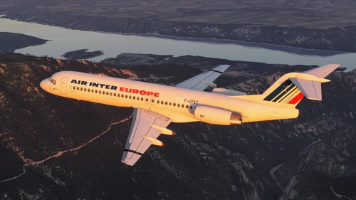 Air Inter Europe Fokker F100 fleet pack
