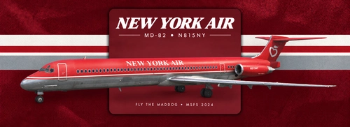 New York Air N815NY | MD-82 | Fly the Maddog 20th Anniversary | 8K