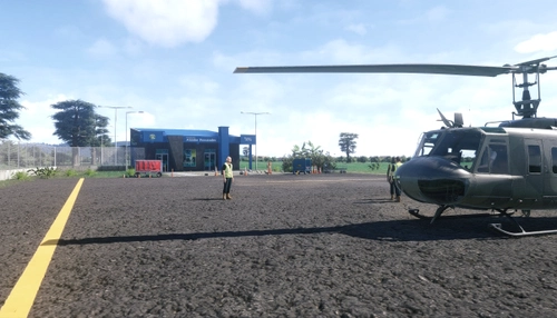 SKAD Alcides Fernández Airport
