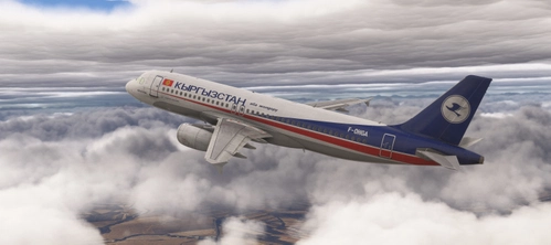 Airlines of Kyrgyzstan for Fenix Simulations A320