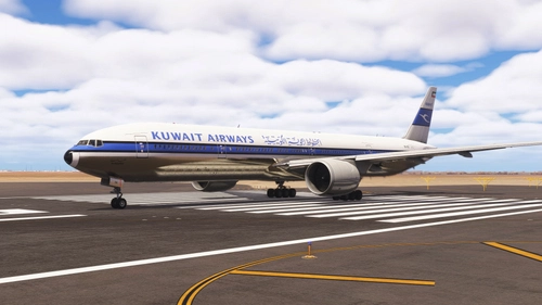 PMDG B777-300ER | Kuwait Airways 9K-AOC | Fictional Historical Livery | Requested