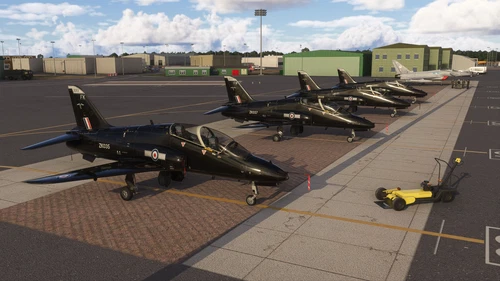 RAF Hawk T.1a 25 Sqn Fic (Rework)