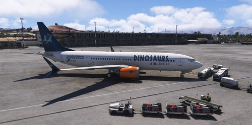 iFly 737 MAX 8200 - Dinosaur Airways | Fictional