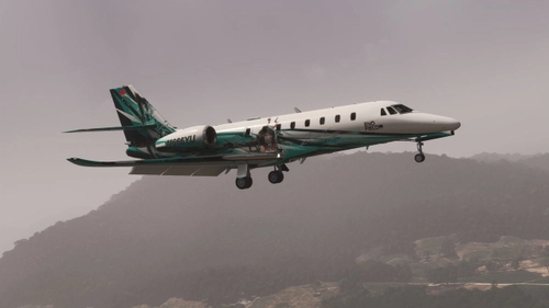 Skyward Simulations Citation Sovereign+ - M666YU Arknights:Endfield livery [Fictional]