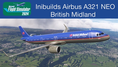 Inibuilds A321LR NEO British Midland
