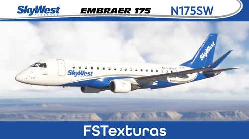 SkyWest "House Livery" | FlightSim Studio E175 | N175SW