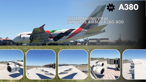 Custom Camera Views for Inibuilds Airbus A380-800