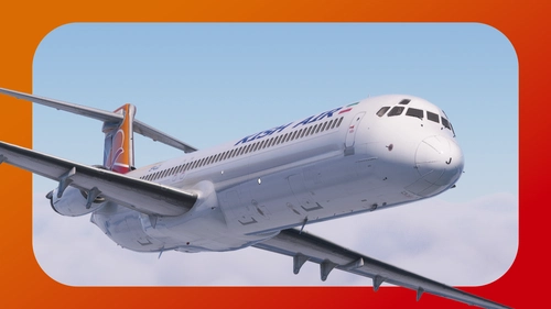 Maddog MD-82 EP-LCJ Kish Air Livery By VORTEX