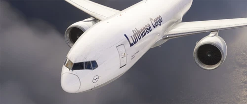 B-777F Lufthansa D-ALFD "Olá Brazil" Weathered