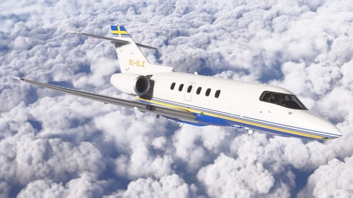 FlightFX Hawker 800XP Grafair SE-RLX