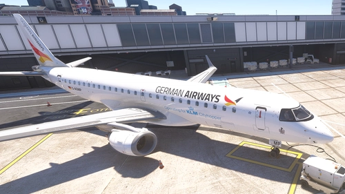 FlightSim Studio - E-Jets 190 - German Airways - D-AGMP