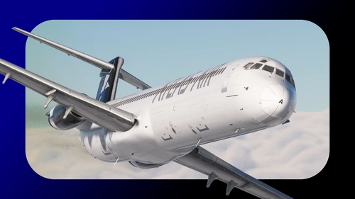 Maddog MD-88 Atlas Air  EP-SMA New Type