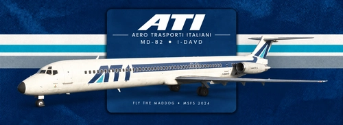 ATI I-DAVD “Mantova” | MD-82 | Fly the Maddog 20th Anniversary | 8K