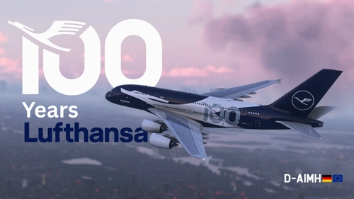Lufthansa 100 Years – D-AIMH | iniBuilds A380 RR