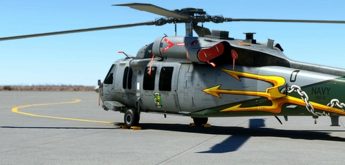 Miltech MH-60S HSC-8 " EightBallers"- CAG