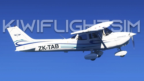 ZK-TAB | Tauranga Aero Club (New Zealand) | Microsoft/Asobo Cessna 172 Classic & G1000 [4K]