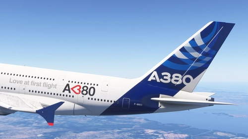 Airbus House Colors "Love at first flight" (circa 2012) F-WWDD