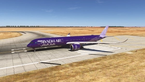 iniBuilds A350-1000 | Riyadh Air | Dark + Light liveries thumbnail 2