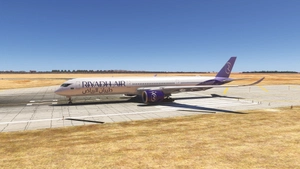 iniBuilds A350-1000 | Riyadh Air | Dark + Light liveries thumbnail 3