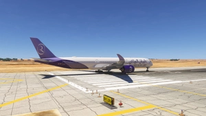 iniBuilds A350-1000 | Riyadh Air | Dark + Light liveries thumbnail 5