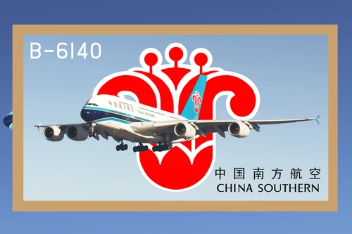 inibuilds A380-841 中国南方航空 China Southern (B-6140)