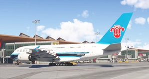 inibuilds A380-841 中国南方航空China Southern (B-6140) - Aircraft