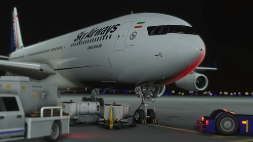 iniBuilds Airbus A340-300 Airliner Sky Airways EP-SAP