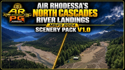 Air Rhodessa's North Cascades River Landings V 1