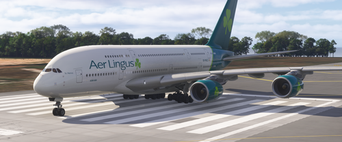Aer Lingus A380 EL-YAZ "St. Patrick"