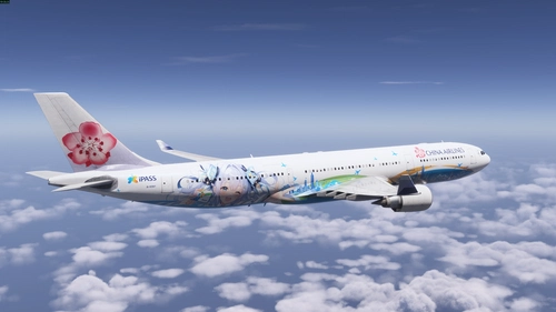 iniBuilds A330-300 China Airlines Magical Girl iPASS Livery [Fictional]