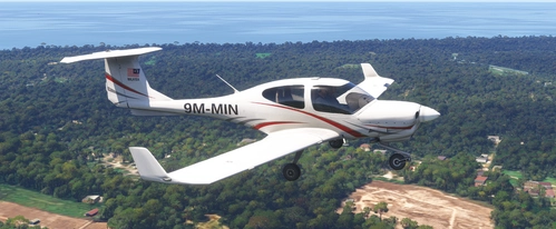 Asia Aeronautical Training Academy (AATA) COWS DA-40NG Fleet Livery
