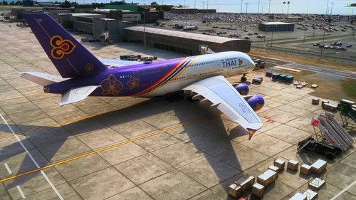 Thai Airways A380 HS-YZZ "SUWANNA BUPPHA"